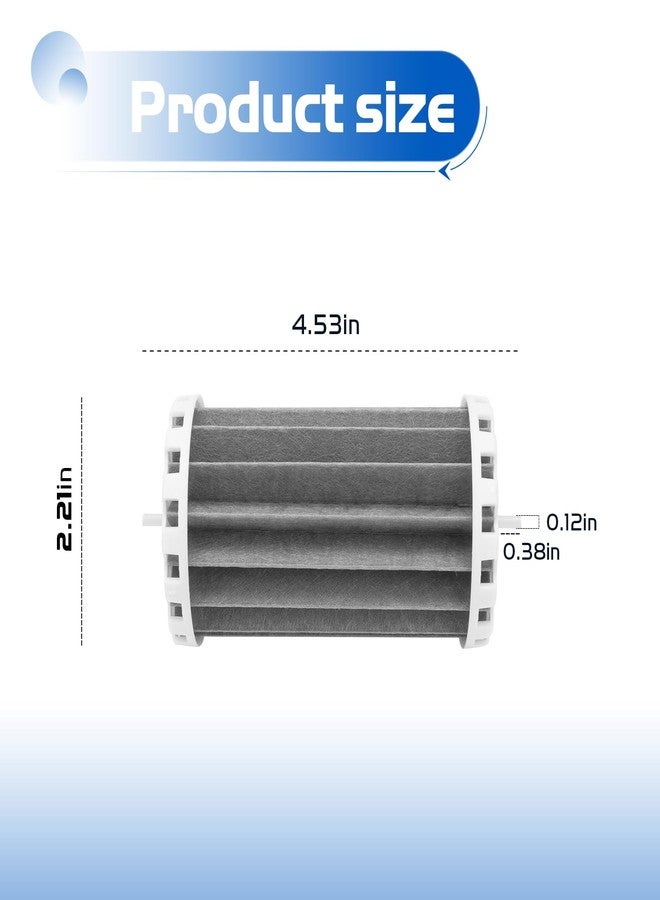 Trdzi Aquarium Filter Compatible with Marine-Land Penguin 150B, Power Filters Replacement for Bio-Wheel 150 Assembly Biowheel Fish Tank Hang On Filter Part, PRBW150B - Image 2